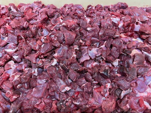 鹿肉ボイル(ペット用) 1kg(200g×5袋) - 画像 (3)