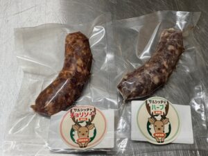 鹿肉 サルシッチャ (ハーブ・チョリソー) 60g/本